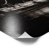 Barge Angus Smith Belle River Marine City MI Fotodruck (Ecke)