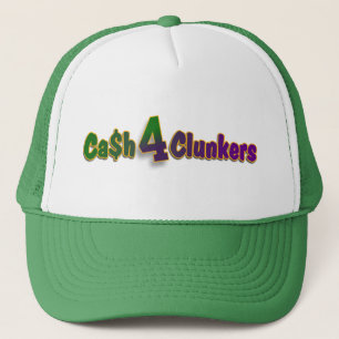 Bargeld4 Clunkers-Green Bay-Verpackerhut Truckerkappe