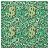 Bargeld-Dollar-Zeichen Stoff (Muster)