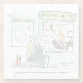 Bargeld für Clunkers Glasuntersetzer (Rückseite)