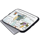 Bargeld für Clunkers Laptopschutzhülle (Vorne Knopf)