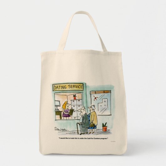 Bargeld für Clunkers Tragetasche (Vorne)