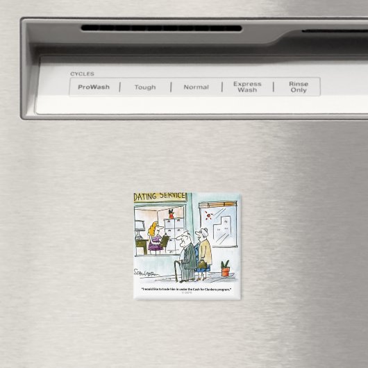 Bargeld für Kohlköpfe Magnet (In Situ (Geschirrspüler))