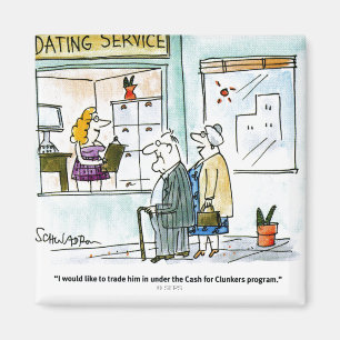 Bargeld für Kohlköpfe Magnet