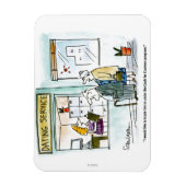 Bargeld für Kohlköpfe Magnet (Vertikal)