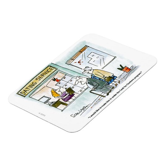 Bargeld für Kohlköpfe Magnet (Linke Seite)