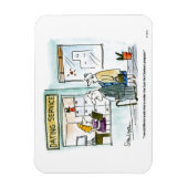 Bargeld für Kohlköpfe Magnet (Vertikal)