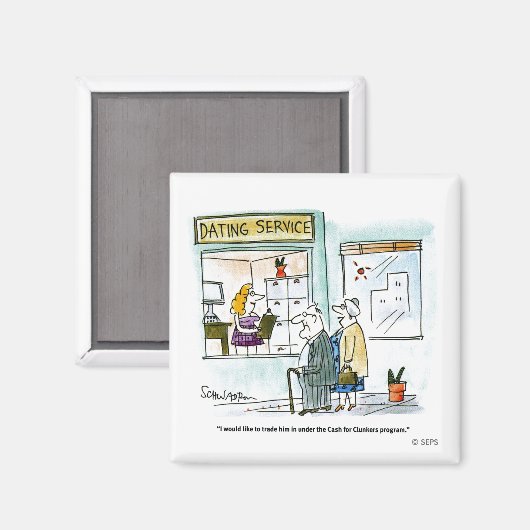 Bargeld für Kohlköpfe Magnet (Vorderseite/Rückseite)