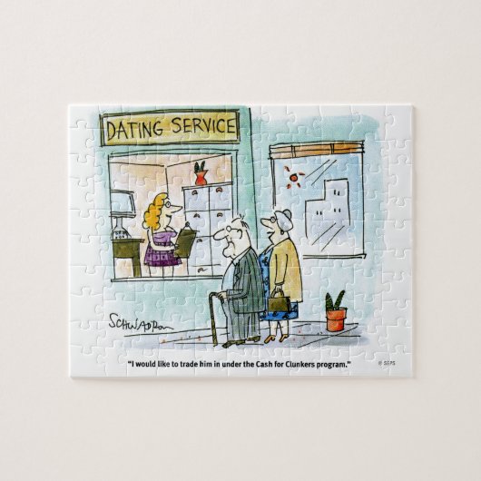 Bargeld für Kohlköpfe Puzzle (Horizontal)