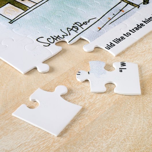 Bargeld für Kohlköpfe Puzzle (Seite)