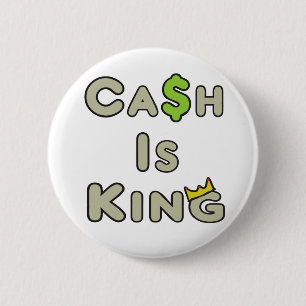 Bargeld ist König Button