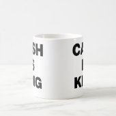 Bargeld ist König Kaffeetasse (Mittel)