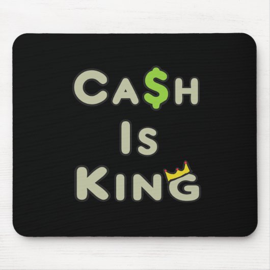 Bargeld ist König Mousepad (Vorne)