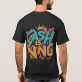 Bargeld ist König T-Shirt (Rückseite)