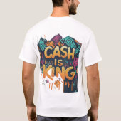 Bargeld ist König T-Shirt (Rückseite)