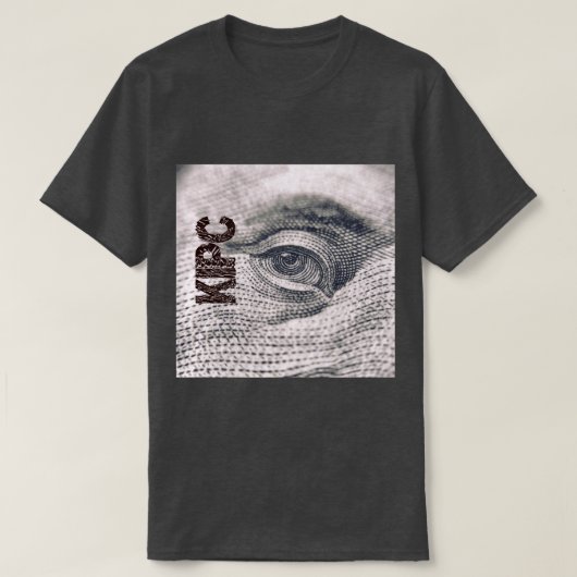 Bargeld ordnet alles an T-Shirt (Design vorne)