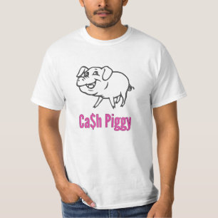 Bargeld-Piggy T-Shirt für