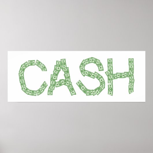Bargeld Poster (Vorne)