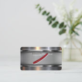 Bargeldkarte Visitenkarte (Stehend Vorderseite)