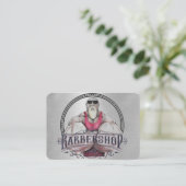 Bargeldkarte Visitenkarte (Stehend Vorderseite)