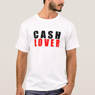 Bargeldliebhaber, ich Liebe T-Shirt