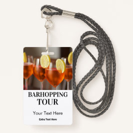 Barhopping City Bars Tour Foto & Logo Ausweis
