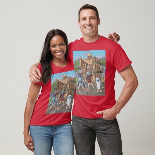 Barhopping Ghost T-Shirt (Unisex)