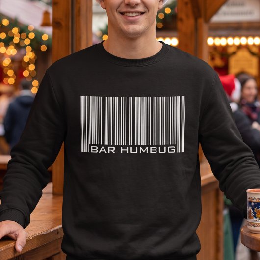 BarHumbug - AntiweihnachtsBar-Code T-Shirt