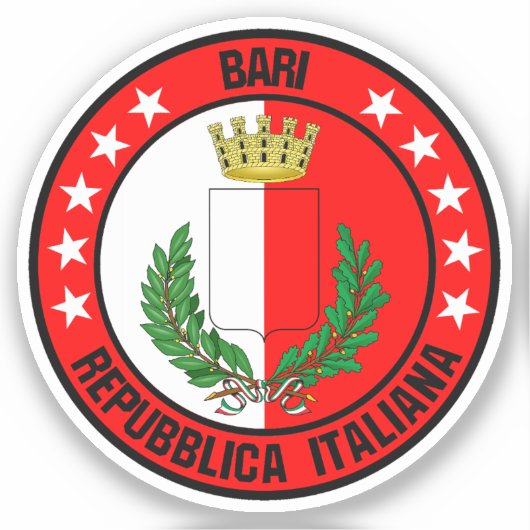 Bari Aufkleber (Vorderseite)