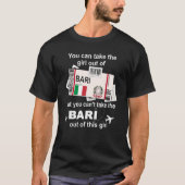 Bari Boarding Pass Bari Girl Bari T-Shirt (Vorderseite)