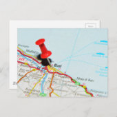 Bari, Italien Postkarte (Vorne/Hinten)