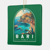 Bari Italien Reisen Kunst Vintag Keramikornament (Links)