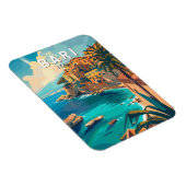 Bari Italien Reisen Kunst Vintag Magnet (Rechte Seite)