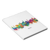 Bari Italy Skyline Notizblock (angewinkelt)