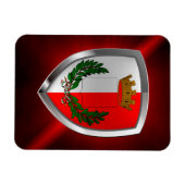 Bari Mettalic Emblem Magnet (Horizontal)