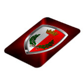 Bari Mettalic Emblem Magnet (Linke Seite)