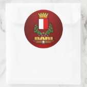 Bari Runder Aufkleber (Tasche)