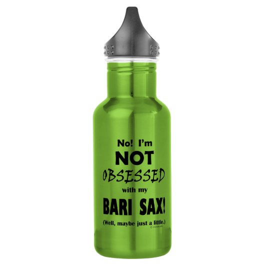 Bari Sax Edelstahlflasche (Links)