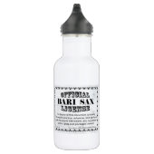 Bari Sax Lizenz Wasserflasche (Rechts)