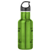 Bari Sax Nichts anderes zählt Edelstahlflasche (Vorderseite)