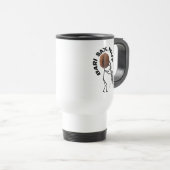 Bari Sax Nut Travel Mug Reisebecher (VorderseiteRechts)