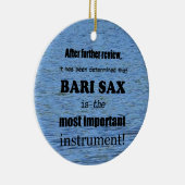 Bari Sax wichtigste Instrument Keramik Orname Keramik Ornament (Rechts)