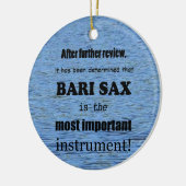 Bari Sax wichtigste Instrument Keramik Orname Keramik Ornament (Links)