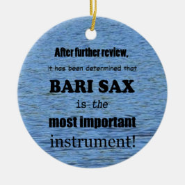 Bari Sax wichtigste Instrument Keramik Orname Ornament