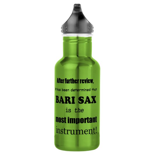 Bari Sax wichtigstes Instrument Edelstahlflasche (Rechts)