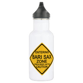 Bari Sax Zone betreten Edelstahlflasche