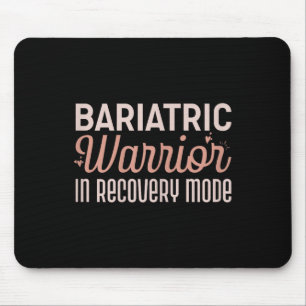 Bariatrische Krieger im Erholung-Modus Inspiration Mousepad