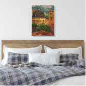 Barichara Church Canvas Print Leinwanddruck (Insitu (Schlafzimmer))