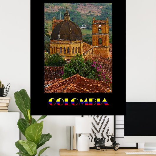 Barichara Colombia Poster (Heimbüro)