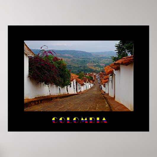 Barichara Colombia Poster (Vorne)